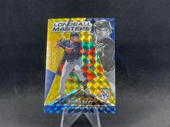 Austin Riley [Gold] #LM-3 Baseball Cards 2022 Panini Mosaic Longball Masters Prices