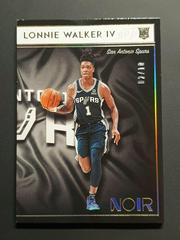 Lonnie Walker IV [Holo Gold] #194 Basketball Cards 2018 Panini Noir Prices