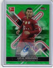 Lucas Tousart [Green Wave] #BCA-LT Soccer Cards 2022 Topps Finest Bundesliga Autographs Prices