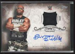 D Von Dudley [Bronze Autograph] Wrestling Cards 2016 Topps WWE Undisputed Relics Prices