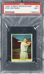 Dick Whitman #51 Baseball Cards 1949 Eureka Sportstamps Prices