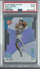 Trae Young [Pursuit Die Cut] #142 Basketball Cards 2018 Panini Status Prices