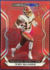 Terry McLaurin [Electric Etch Red Flood] #3 Football Cards 2020 Panini Obsidian Prices