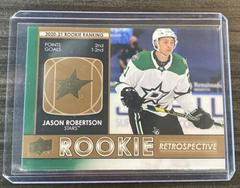 Jason Robertson [Gold] #RR-2 Hockey Cards 2021 Upper Deck Rookie Retrospective Prices