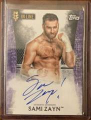 Sami Zayn [Purple] #NA-SZ Wrestling Cards 2015 Topps WWE Undisputed NXT In Line Autographs Prices