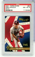 Greg Maddux [Gold] Baseball Cards 2001 Topps Stars Prices