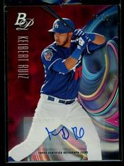 Keibert Ruiz [Autograph Red] #18 Baseball Cards 2018 Bowman Platinum Top Prospects Prices