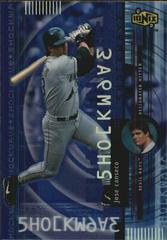Jose Canseco Baseball Cards 2000 Upper Deck Ionix Shockwave Prices