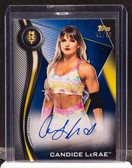 Candice LeRae [Blue] Wrestling Cards 2019 Topps WWE NXT Autographs Prices