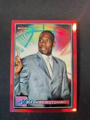 Dikembe Mutombo [Red Refractor] #55 Basketball Cards 2021 Topps Finest Prices