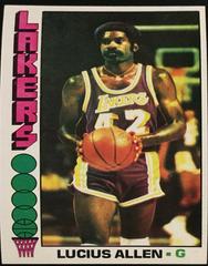 Lucius Allen Basketball Cards 1976 Topps Prices