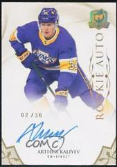 Arthur Kaliyev [Gold Spectrum Autograph] #165 Hockey Cards 2020 Upper Deck The Cup Prices