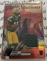 JAYDEN REED #RS-JRD Football Cards 2023 Panini Zenith Rookie Stallions Prices