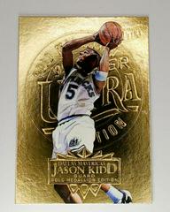 Jason Kidd #39 Basketball Cards 1995 Ultra Prices