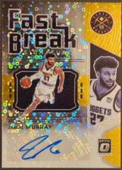 Jamal Murray [Gold] Basketball Cards 2021 Panini Donruss Optic Fast Break Signatures Prices