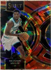 Brandon Miller [Cracked Ice Red Prizm] #130 Basketball Cards 2023 Panini Select Prices