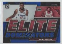 Paul George [Blue] Basketball Cards 2019 Panini Donruss Optic Elite Dominators Prices