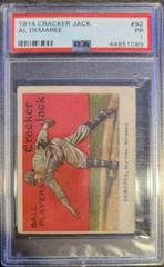 Al Demaree #92 Baseball Cards 1914 Cracker Jack Prices