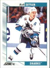 Rob Zettler #191 Hockey Cards 1992 Score Prices