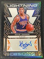 Kevin Johnson [Orange] Basketball Cards 2021 Panini Obsidian Lightning Strike Signatures Prices