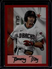 Tommy Troy Baseball Cards 2023 Bowman Draft 1954 Flag Variation Prices