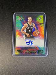 Jeremy Sochan [Green] #RI-JMS Basketball Cards 2022 Panini Hoops Rookie Ink Autographs Prices