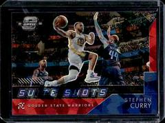 Stephen Curry [Red Ice] #14 Basketball Cards 2021 Panini Contenders Optic Suite Shots Prices