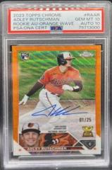 Adley Rutschman [Orange Wave] #RA-AR Baseball Cards 2023 Topps Chrome Rookie Autographs Prices