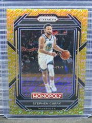 Stephen Curry [Gold Shimmer] Basketball Cards 2022 Panini Prizm Monopoly Prices