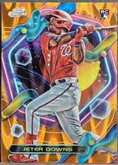 Jeter Downs [Orange Galactic] Baseball Cards 2023 Topps Cosmic Chrome Prices