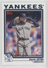Derek Jeter [2004 Blue Foil] Baseball Cards 2017 Topps Archives Derek Jeter Retrospective Prices