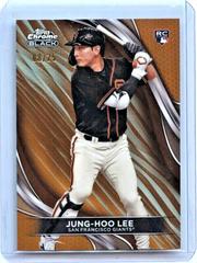 Jung-Hoo Lee [Orange Refractor] #61 Baseball Cards 2024 Topps Chrome Black Prices