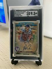Pete Alonso [GQ Logo Swap] #PA Baseball Cards 2020 Topps Gypsy Queen Autographs Prices