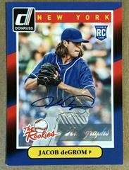 Jacob DeGrom [Autograph] Baseball Cards 2014 Donruss the Rookies Prices