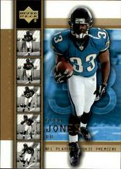Greg Jones [Gold] Football Cards 2004 Upper Deck Rookie Premiere Prices