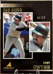 Tony Gwynn [Gold] #1 Baseball Cards 2023 Panini Chronicles Pinnacle Prices