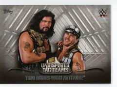 Two Dudes With Attitude [Silver] #UTT-34 Wrestling Cards 2016 Topps WWE Undisputed Tag Teams Prices