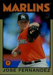Jose Fernandez [Gold] Baseball Cards 2014 Topps Archives Prices