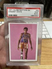 Vincent White #62 Basketball Cards 1971 Globetrotters 84 Prices