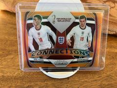 Mason Mount, Phil Foden [Orange] Soccer Cards 2022 Panini Prizm World Cup Connections Prices