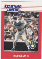Rob Deer Baseball Cards 1988 Kenner Starting Lineup Prices