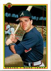 Mark Lemke Baseball Cards 1990 Bowman Prices