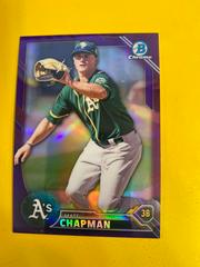 Matt Chapman [Refractor] Baseball Cards 2015 Bowman Chrome Prospects Prices