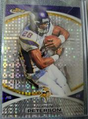 Adrian Peterson [Refractor] #1 Football Cards 2010 Topps Finest Prices