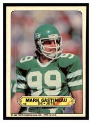 Mark Gastineau Football Cards 1983 Topps Stickers Insert Prices
