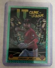 Jordan Lawlar [Green Refractor Mega Box Mojo] Baseball Cards 2022 Bowman Chrome It Came To The League Prices