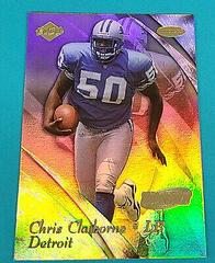 Chris Claiborne [HoloGold] #71 Football Cards 1999 Collector's Edge Masters Prices