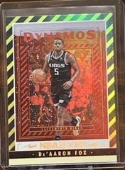 De'Aaron Fox [Winter Holo] #1 Basketball Cards 2023 Panini Hoops Dynamos Prices