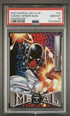Cosmic Spider-Man [Grandiose] Marvel 2022 Metal Universe Spider-Man Prices