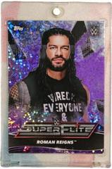 Roman Reigns [Purple] #SE12 Wrestling Cards 2021 Topps WWE Superstars Super Elite Prices